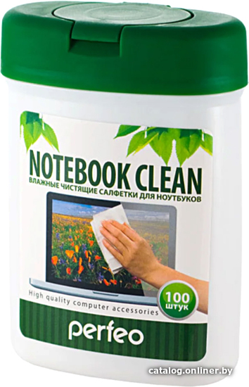 

Влажные салфетки Perfeo Notebook Clean PF-T/NBmini-100