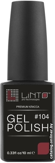 

Гель-лак Linto Gel Polish (тон 104) 10 мл