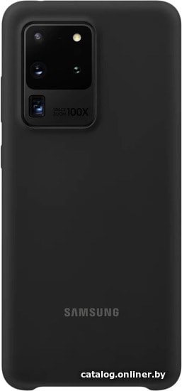 

Чехол для телефона Samsung Silicone Cover для Galaxy S20 Ultra (черный)