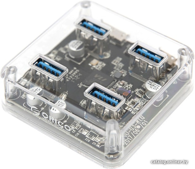 

USB-хаб Orico MH4U-U3-CR