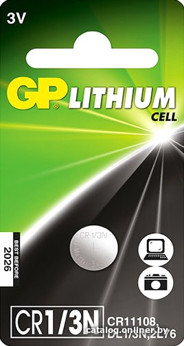 

Батарейка GP Lithium CR1/3N