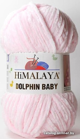 

Пряжа для вязания Himalaya Dolphin Baby 80303 (нежно-розовый)