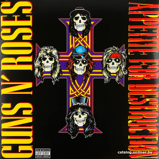 

Виниловая пластинка Guns N' Roses - Appetite For Destruction