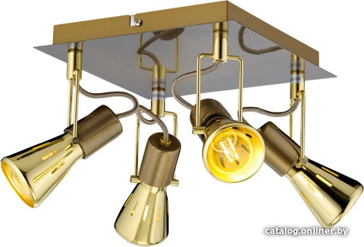

Припотолочная люстра Sfera-sveta 145877/4C ANTIC BRASS+GOLD