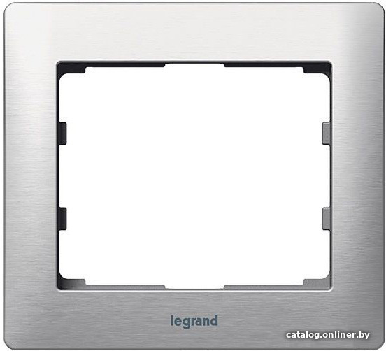 

Рамка Legrand Galea Life 1 пост (матовый алюминий)