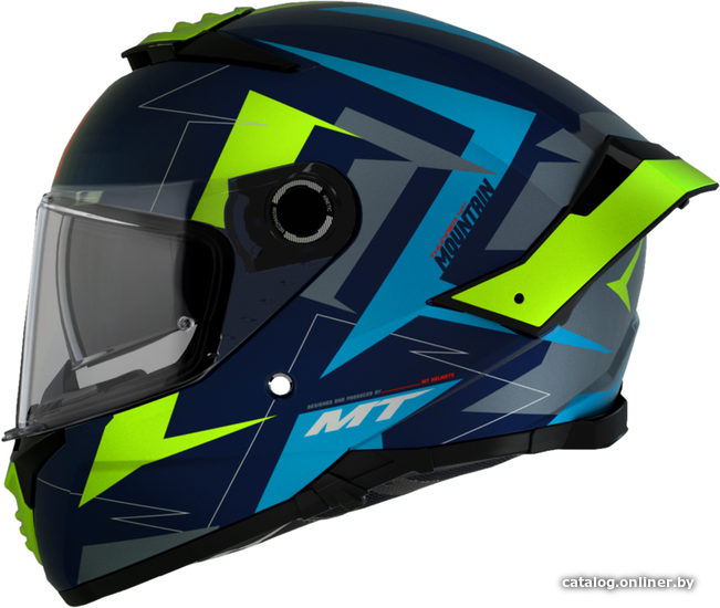 

Мотошлем MT Helmets Thunder 4 SV Mountain C7 (S, матовый синий)