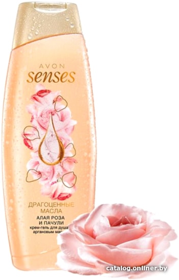 

Avon Гель для душа Алая Роза и Пачули 250 мл
