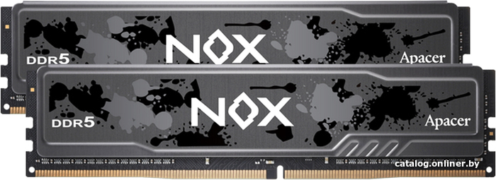 

Оперативная память Apacer NOX 2x8ГБ DDR5 5200 МГц AH5U16G52C50RMBAA-2