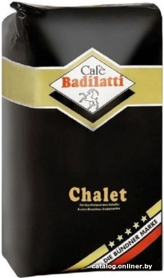 

Кофе Cafe Badilatti Chalet в зернах 500 г