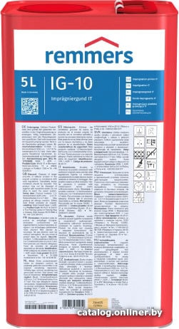 

Пропитка Remmers IG-10-Impragniergrund IT 714405 (бесцветный, 5 л)