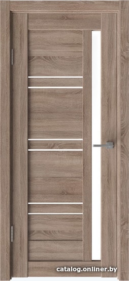 

Межкомнатная дверь IstokDoors Микс-8 ДЧ 60x200 (спил седой/светлое стекло)