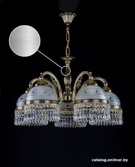 

Подвесная люстра ArtGlass Cassandra V. Nickel Antique Ce