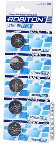 

Батарейка Robiton Profi CR2016 5 шт.