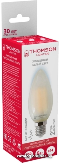 

Светодиодная лампочка Thomson Filament Candle TH-B2343