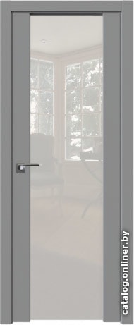 

Межкомнатная дверь ProfilDoors 8U 80x200 (манхэттен/триплекс белый)