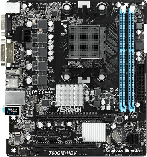 

Материнская плата ASRock 760GM-HDV