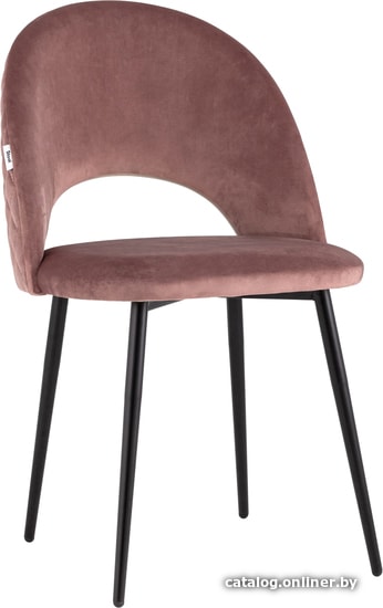

Стул Stool Group Меган велюр c ромбами (пыльно-розовый)