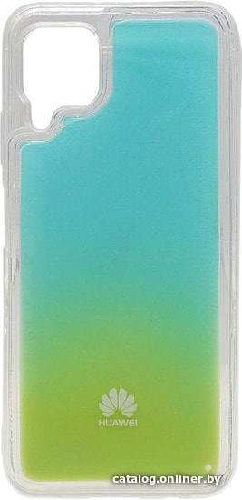 

Чехол для телефона EXPERTS Neon Sand Tpu для Huawei P40 Lite с LOGO (синий)