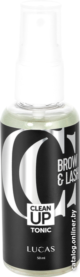 

Обезжириватель для бровей и ресниц Lucas Cosmetics Clean Up Tonic CC Brow для бровей и ресниц 50 мл