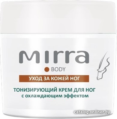 

Mirra Тонизирующий крем для ног с охлаждающим эффектом Body 50 мл