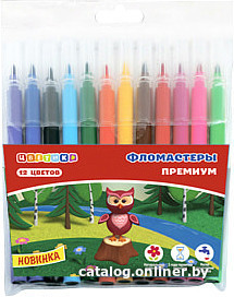 

Фломастеры Цветик 876-12 (12цв)
