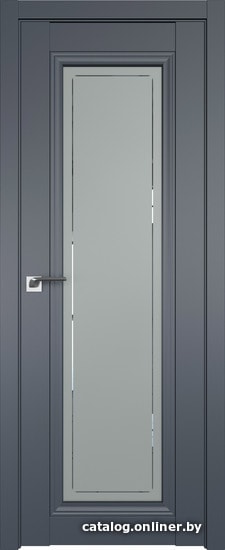 

Межкомнатная дверь ProfilDoors 2.101U 70x200 (антрацит, стекло гравировка 4)