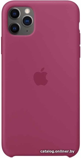 

Чехол для телефона Apple Silicone Case для iPhone 11 Pro Max (сочный гранат)