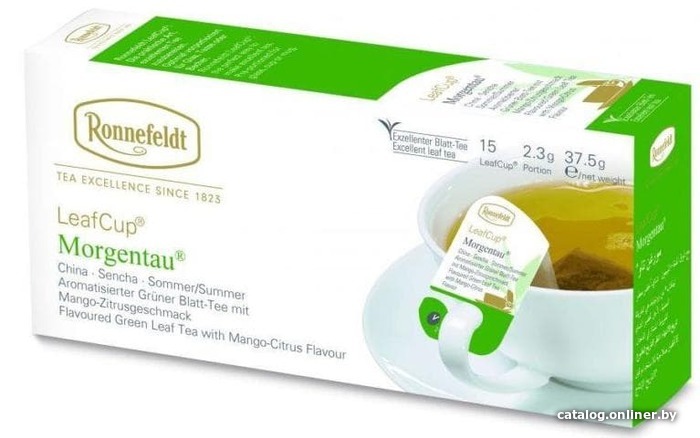 

Зеленый чай Ronnefeldt Morgentau 15 шт