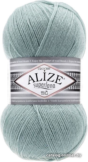 

Пряжа для вязания Alize Superlana tig 463 (570 м, мята)