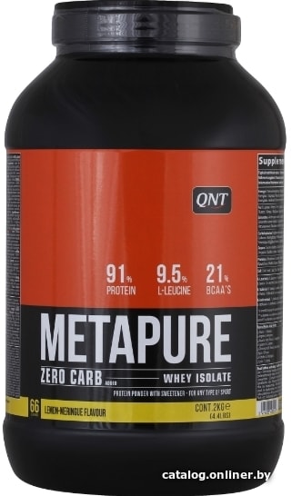 

Протеин QNT Metapure Whey Protein Isolate (лимон, 2000 г)