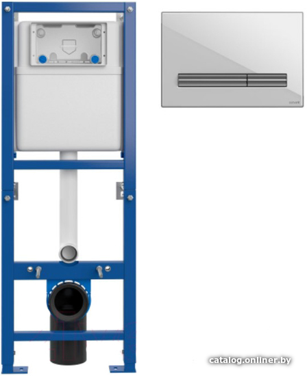 

Инсталляция для унитаза Cersanit Leon New S-IN-MZ-LEON_NEW + P-BU-PIL/Whg/Gl
