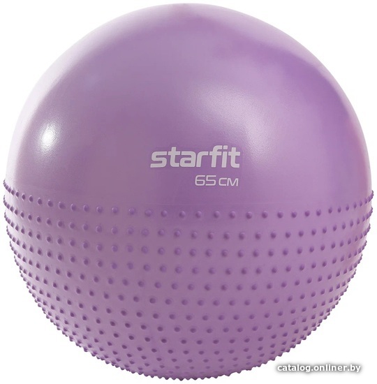 

Гимнастический мяч Starfit GB-201 65 см (фиолетовый пастель)