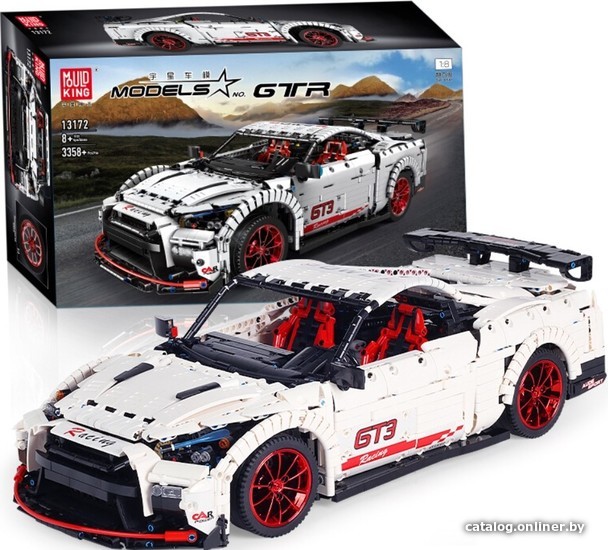 

Конструктор Mould King 13104 Nismo Nissan GTR R35 Speed Racing Sport Car