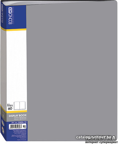 

Папка для бумаг Economix 30606-10 (серый)