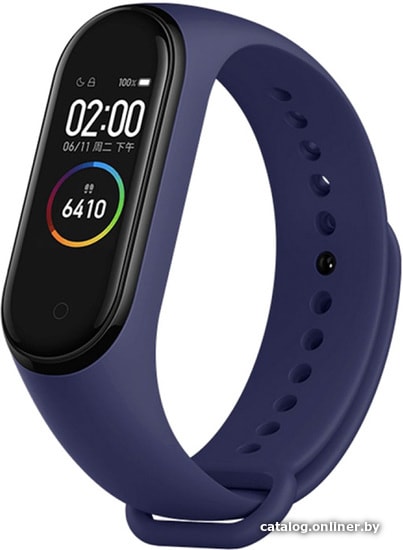 

Фитнес-браслет Xiaomi Mi Band 4 (синий, китайская версия)