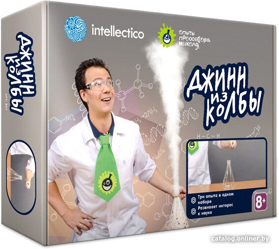 

Набор для опытов Intellectico Джинн из колбы
