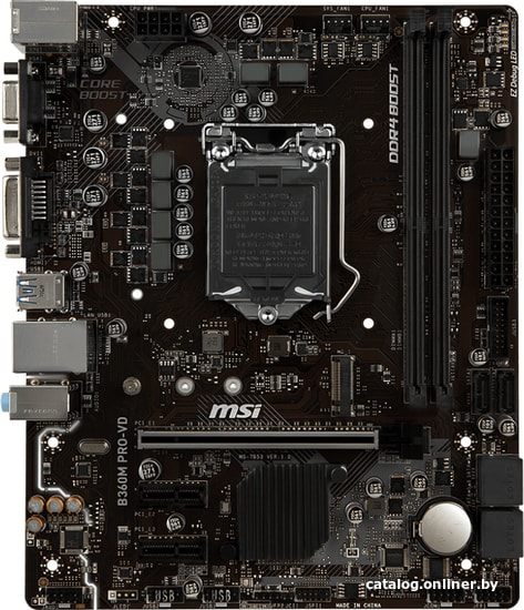 

Материнская плата MSI B360M PRO-VD