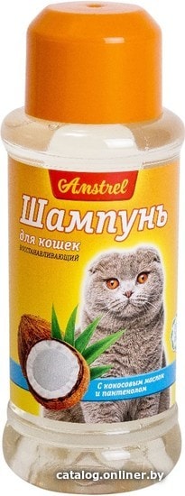 

Шампунь Amstrel для кошек восстанавливающий с кокос. маслом и пантенолом 320 мл