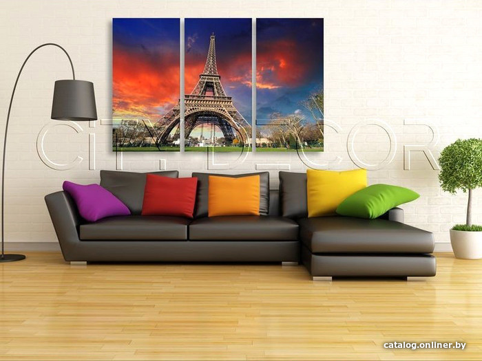 

Модульная картина Citydecor Города/Архитектура 7.50 75x117 см