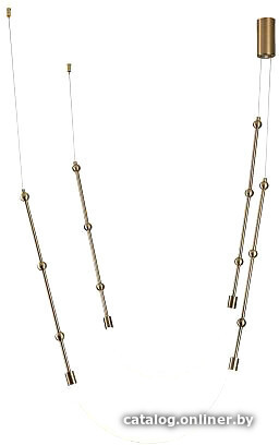 

Подвесная люстра Indigo Corda 14010/2P Brass