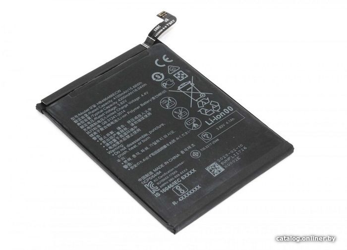 

Аккумулятор для телефона RageX HB486486ECW для Huawei Mate 20 Pro, 3.82В, 4200мАч