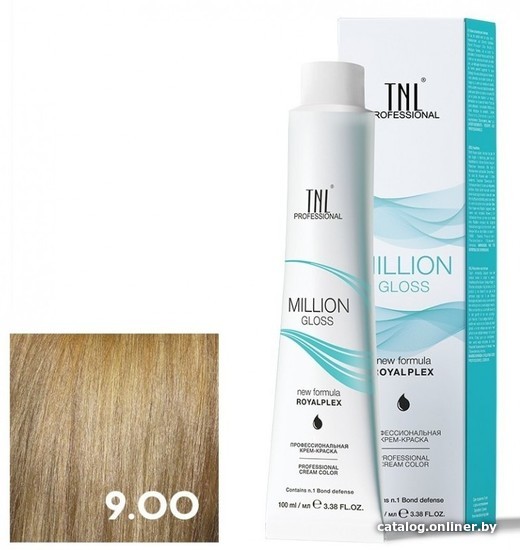 

Крем-краска для волос TNL Professional Million Gloss 9.00 100 мл