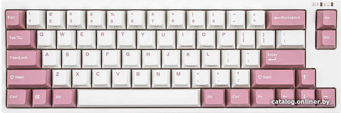 

Клавиатура Leopold FC750R BT Light Pink (Cherry MX Silent Red, нет кириллицы)