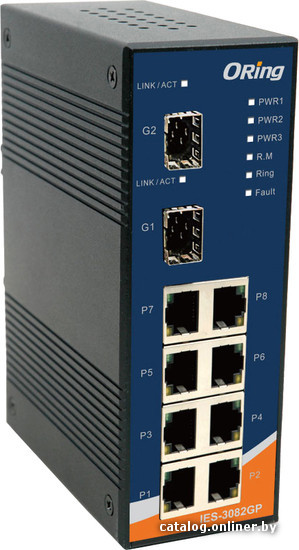 

Управляемый коммутатор 2-го уровня ORing IES-3082GP