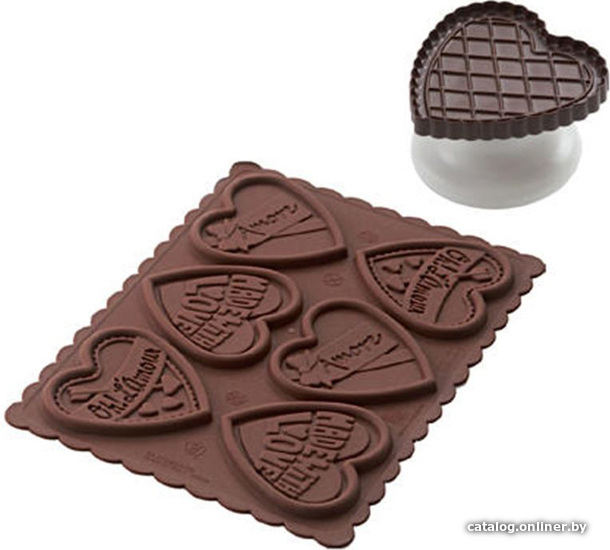 

Набор Silikomart Cookie Love Slim 22.166.77.0165