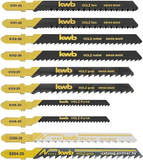 

Пилка для лобзика KWB 49617350 (10 предметов)