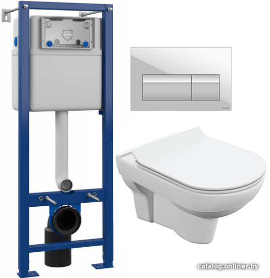 

Унитаз Cersanit City New Clean On + S-IN-MZ-VECTOR + P-BU-PRE/Wh