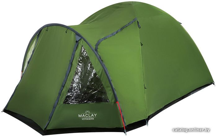 

Треккинговая палатка Maclay Voyager 4 (зеленый)