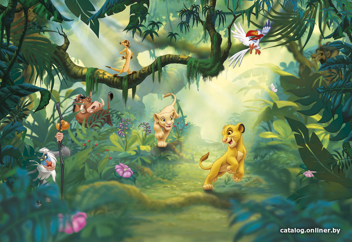 

Фотообои Komar Lion King Jungle 8-475