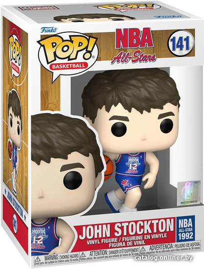

Фигурка Funko POP! NBA. Legends - John Stockton (Blue All Star Uni 1992) 59370